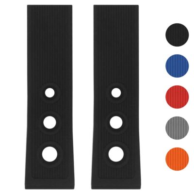 r.brt1 .1 Gallery Black StrapsCo Rubber Watch Band Strap for Breitling Navitimer Deployant Clasp